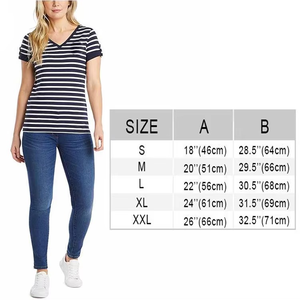 Meilleur design T-shirt pour femme T-shirt pour femmes T-shirt décontracté en polyester/coton T-shirts vierges pour femmes Léger séchage rapide - Product Image 6