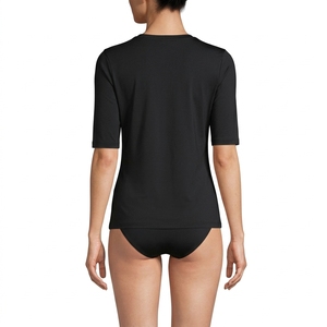 <b>Women</b> <b>Short</b> Sleeve Rash Guard Swim Top Athletic Sports Shirt Quick Drying Beach <b>Swimming</b> Activewear Manufacturer - Product Image 3
