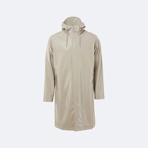 Chubasquero largo nuevo 2025, venta al por mayor, impermeable para hombres, tela Oxford, cortavientos largo para adultos con tira reflectante, chubasqueros largos para hombres - Product Image 6