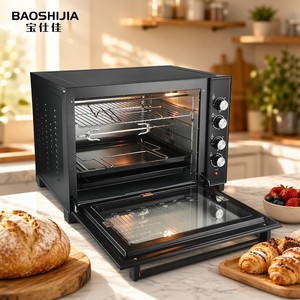 Horno Tostador Eléctrico de Convección Grande de 2800W y 100L, Multi-Idioma, Multi-Voltaje, Suministro OEM para Hoteles y Uso Comercial en UE, EE. UU., AU, RU - Product Image 1