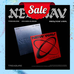 [OFERTA] TREASURE - NEW WAV 4th Mini Album Photobook Ver (Versión ROJA / Versión ICE) - Product Image 4