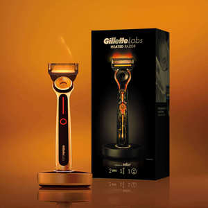 Gillette-maquinilla de afeitar GilletteLabs Bugatti para hombre, Kit de afeitado edición limitada, incluye 1 MANGO y 2 hojas de afeitar - Product Image 3