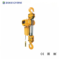 Palans à chaîne électriques de 0,5 à 5 tonnes, 220V, compacts, avec commande par télécommande, pour le levage de matériaux en atelier, directement de l'usine