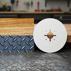 Discos de Lijado de Corindón Blanco Stanley de 125 mm, Paquete Múltiple - Product Image 3