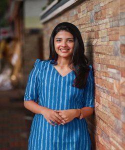 ผ้า Chinon kurti สำหรับเด็กผู้หญิงชุดลำลองพิมพ์ลายดีไซน์สวมใส่สบาย - Product Image 3