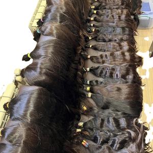 Mechones de pelo crudo vietnamita, cabello Natural liso, gran Stock, calidad superior - Product Image 2