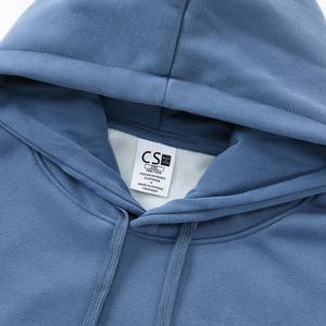 Nouveau gros personnalisé blanc plaine poids lourd surdimensionné à capuche conception respirante 100% coton polaire tissu à capuche à bon prix - Product Image 4