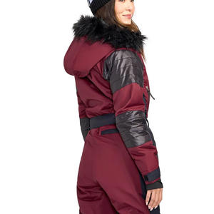 ชุดสกีแบบชิ้นเดียวกันน้ำสำหรับฤดูหนาว คุณภาพสูง แฟชั่น ทันสมัย ไซส์ใหญ่ สำหรับผู้หญิง/ผู้ชาย/เด็ก คุณภาพสูง - Product Image 2