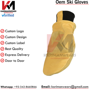 Guantes para Hombre Impermeables con Pantalla Táctil, Largos, para Snowboard, Montañismo, Esquí, Deportes de Invierno, Resistentes al Frío - Product Image 4