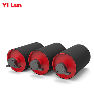 Polea transportadora de accionamiento de rodillos cubierta de goma de 1200 mm de diámetro YiLun para minería - Product Image 4