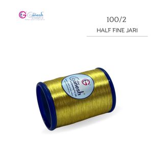 Hilo de bordado Jari medio fino de alta tenacidad 100/2 Lurex para coser tejido y tejer - Product Image 2