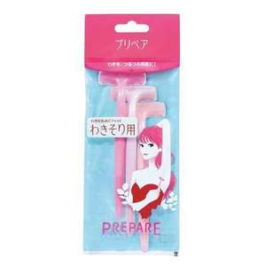 Maquinilla de Afeitar Desechable de Una Sola Hoja para Mujer, Fabricada en Japón, Modelo 4901872835676 de Prepare para la Preparación del Vello Corporal - Product Image 1