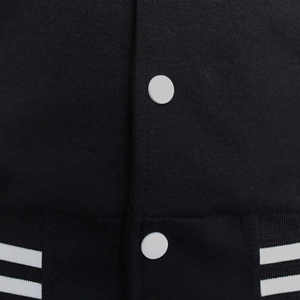 แจ็กเก็ตเบสบอลวิทยาลัยสำหรับผู้ชายเสื้อคลุมเป็นมิตรกับสิ่งแวดล้อมมีตัวอักษรสไตล์ฮิปฮอปกันลม - Product Image 5