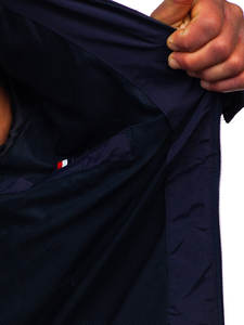 Moda Streetwear lona con capucha chaqueta cortavientos impermeable deporte correr logotipo personalizado hombre - Product Image 5