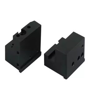 ชิ้นส่วนอลูมิเนียมชุบสีดำ CNC เครื่องจักรเครื่องจักรความแม่นยำสูงส่งตรงจากผู้ผลิตอินเดีย - Product Image 5