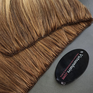 2025 meilleure qualité Extension de trame légère 100% vietnamien vierge humaine pleine cuticule droite Double dessiné cheveux épais chaud - Product Image 1