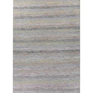 พรมขนสัตว์ผสมวิสโคสลายเรขาคณิต Abrash Gold Flat Weaves รุ่น ADWV-13047 สำหรับใช้ในบ้าน - Product Image 1