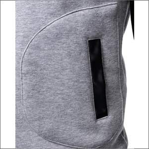 Chaqueta universitaria bordada con estampado personalizado de alta calidad para hombre, chaqueta deportiva informal regular de tela peinada High Street Front - Product Image 6