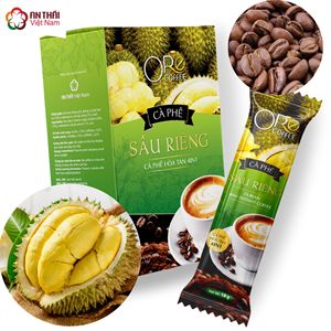 ผงกาแฟสำเร็จรูป4in1รสทุเรียนจากเวียดนามรสชาติครีมในแท่ง18กรัมได้รับการรับรอง ISO HACCP - Product Image 2