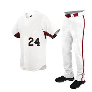Uniforme de Béisbol Deportivo, Nuevo Diseño, Paquetes de Uniformes de Béisbol, Uniforme de Béisbol 100% Poliéster - Product Image 6