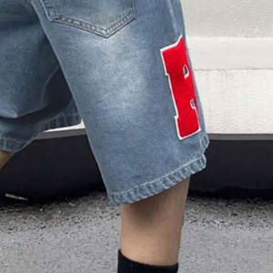 Pantalones cortos de mezclilla de estilo único para hombres de secado rápido y transpirables tamaños personalizados disponibles a pedido para hombres pantalones cortos de mezclilla - Product Image 6