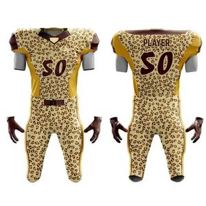 Diseño personalizado sublimación uniforme para el equipo de fútbol americano 2025 nueva llegada sublimación uniforme de fútbol americano para Unisex - Product Image 2