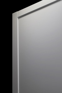 Intérieur moderne <span class=keywords><strong>Porte</strong></span> affleurante plate blanche Smart Pro Portes affleurantes à noyau solide en fibre de bois - Product Image 4