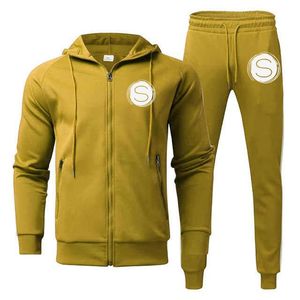 Ropa deportiva para hombre, conjuntos de Chándales, conjuntos de joggers en blanco, conjuntos de trajes - Product Image 2