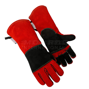2025 Guantes de soldadura industriales de alta resistencia Guantes de soldadura de altos fabricantes Guantes de soldadura de trabajo de seguridad - Product Image 2