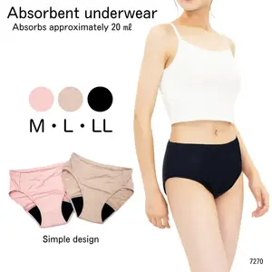 Vente en gros de sous-vêtements confortables de haute qualité Culottes sanitaires pour femmes