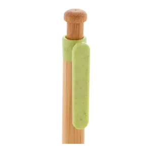 Penna a Sfera in Bambù Ecologica Looky, Gadget Sostenibile per l'Ufficio - Product Image 5