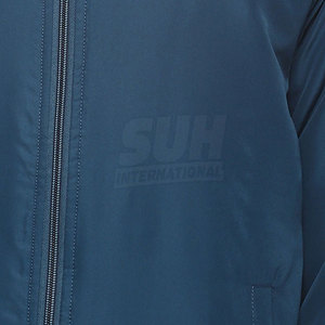 Veste bomber pour homme respirante à séchage rapide en gros avec col montant Logo avant 100% polyester Veste d'hiver pour vente en ligne - Product Image 6