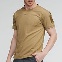 T-shirt à manches courtes pour homme Combat Hiking Outdoor Casual T Shirt Logo personnalisé