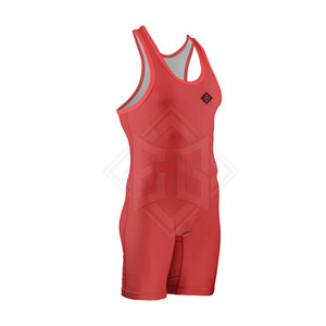 High Quality Customizable Wrestling Singlets Quick Dry Breathable Latest Design New Arrival Wholesale for Sale - Product Image 5