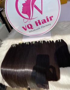 Precio de fábrica 100% Raw Vietnam Extensiones de cabello humano Super Double Drawn Bone Straight Wefted Extensiones de cabello Compre ahora para descuento - Product Image 5