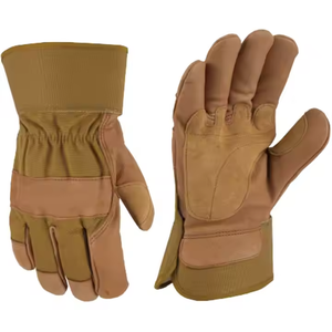 Gants en cuir de grain de cuir de vachette renforcés résistants aux étincelles et à la chaleur Gants de sécurité pour la protection personnelle - Product Image 5