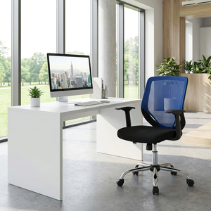 Tucson Blu Operative Armchair for Office Use - Product Image 2