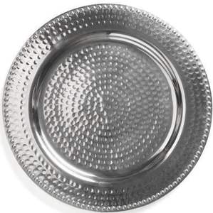 Plato de presentación de metal para servicios de catering en eventos, que proporciona un estilo de presentación elegante durante eventos de alta clase. - Product Image 1