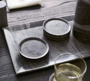 Factory Supplier Eco Friendly Wooden & stone <b>Coaster</b> Home Decor <b>Coasters</b> High Selling 2023 New Design <b>Table</b> <b>Coasters</b> - Product Image 6