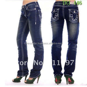 Vaqueros ajustados para mujer, Ready, stock - Product Image 1