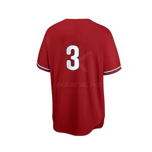 Tenue de baseball KANEKA SPORTS, design personnalisé, polyester respirant, tissu sportif de haute qualité, tenue d'équipe confortable pour tous les jours - Product Image 6