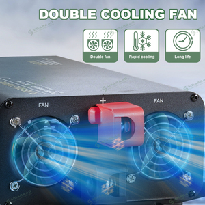 SMARAAD 6000W onduleur monophasé DC à AC <span class=keywords><strong>Circuit</strong></span> 12V à 220V hors réseau 6KW onduleur solaire à onde sinusoïdale Pure - Product Image 4