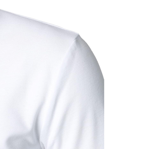 Polos à manches courtes pour hommes Couleur contrastée T Shirt d'été élégant Respirant 100% Polos en coton Chemises d'été multicolores - Product Image 5