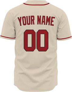 Custom Logo Baseball Jerseys Latest Design Breathable Short Sleeve Shirts in Custom Sizes for Adults Softball Wear Included - Product Image 5