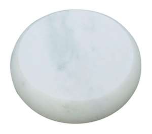 Accessoires ronds de cigare de cendrier de table de marbre blanc faits à la main pour le cadeau de fumer de bureau à la maison - Product Image 5