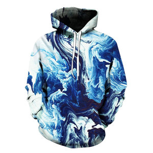 Vente en gros de sweats à capuche unisexes de haute qualité, surdimensionnés, en spandex/polyester, respirants, en molleton uni - Product Image 1