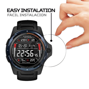 ANTISHOCK Screen <b>Protector</b> for Zeblaze Thor 5 Smart Watch Premium Case with Anti-Shock Feature - Product Image 2