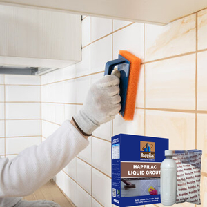 Sellador de lechada líquida de silicona de dos componentes Azulejos impermeables Adhesivo Cerámica Mármol Habitación Piso Construcción Polvo Azulejo Pegamento - Product Image 2