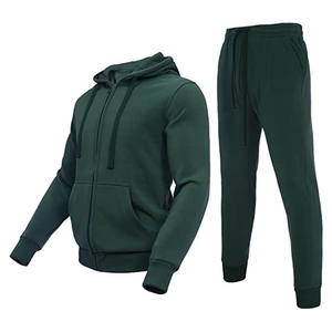 Chándal cálido con cremallera completa para hombre, conjunto deportivo, chándal informal, chándales de entrenamiento de gimnasio, chándales de otoño para hombre personalizados - Product Image 5