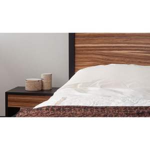 Minimalist Canopy <b>Bed</b> Solid Teak Wood Frame - Product Image 6
